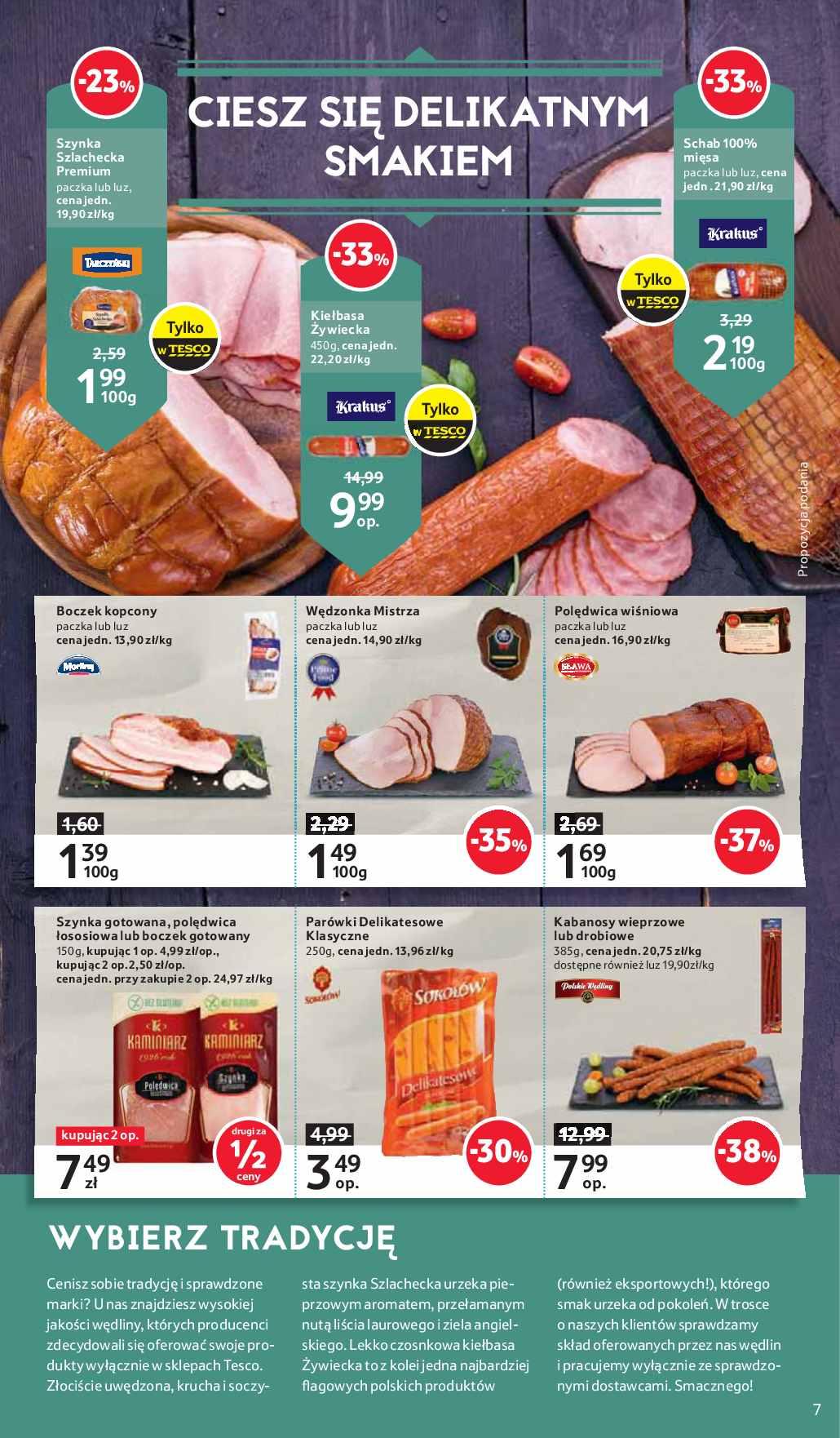 Gazetka promocyjna Tesco str. 7