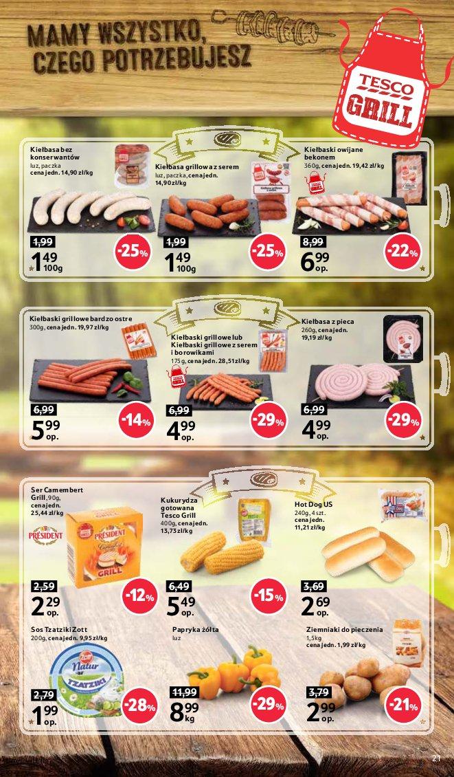 Gazetka promocyjna Tesco str. 21