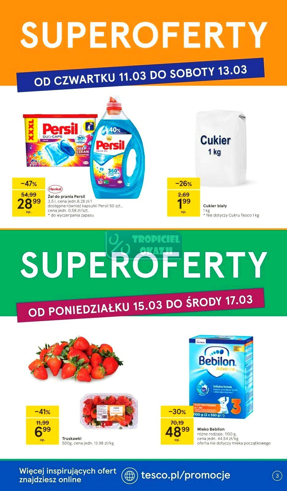 Gazetka promocyjna Tesco str. 3