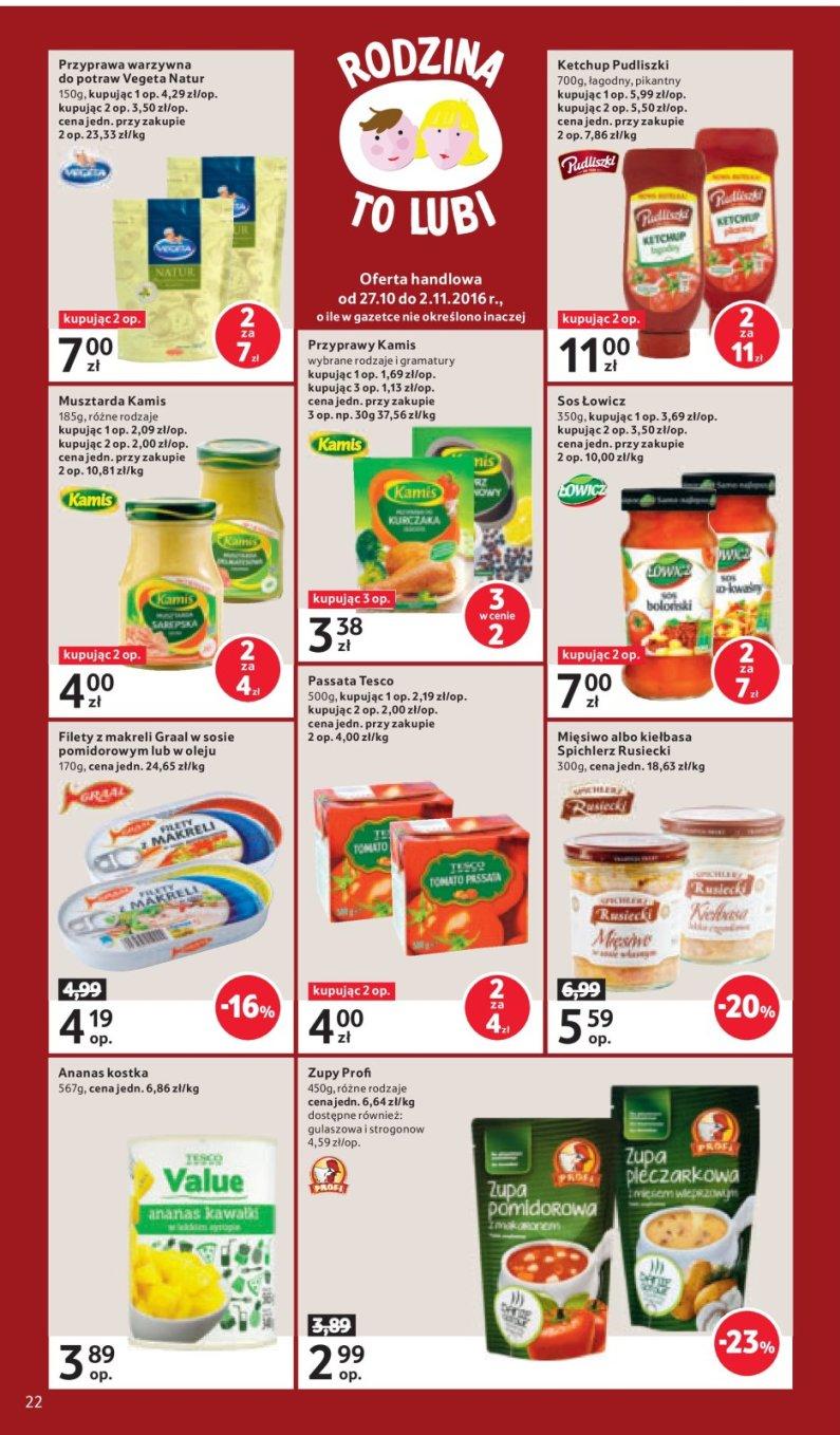 Gazetka promocyjna Tesco str. 22