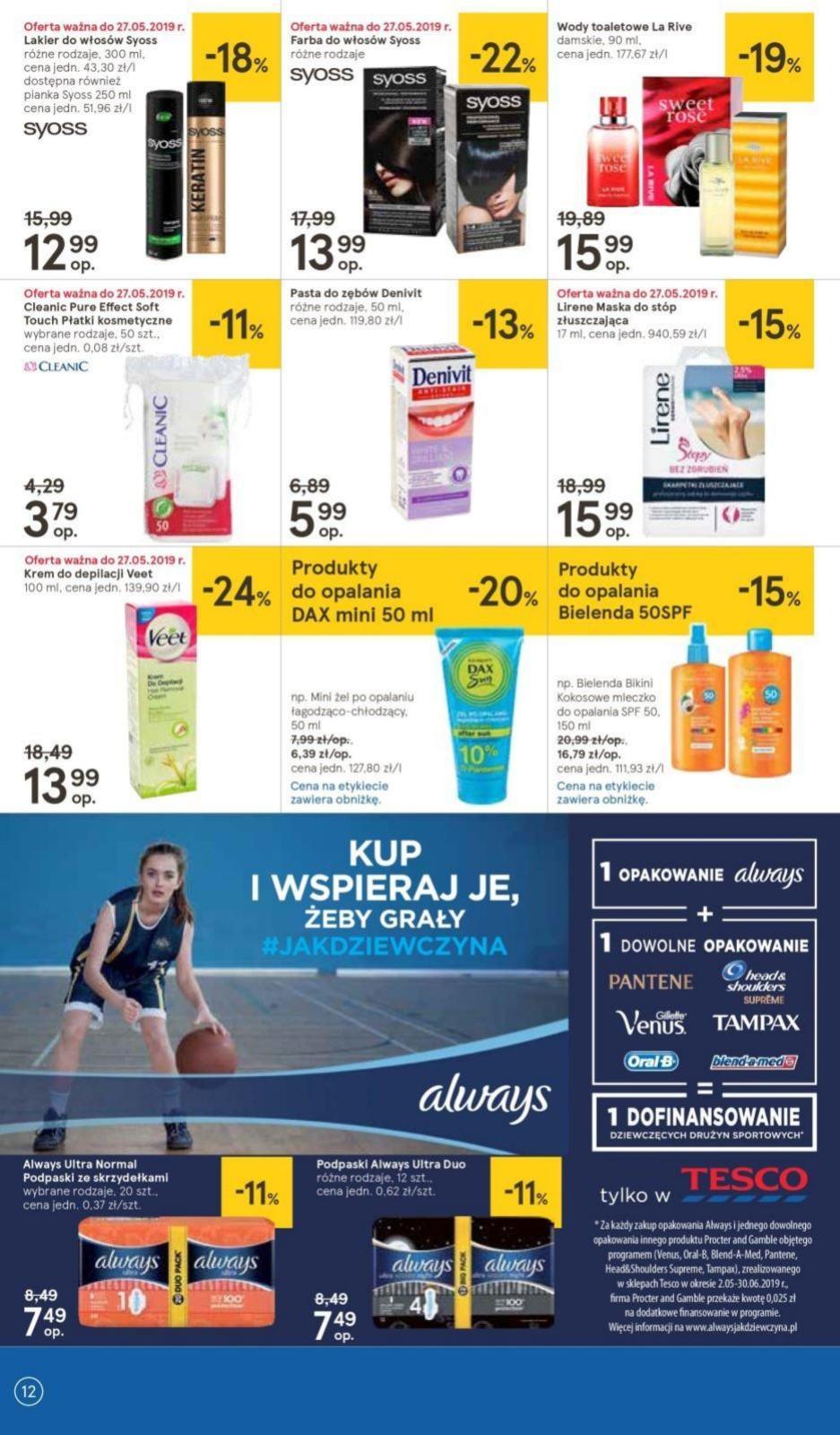 Gazetka promocyjna Tesco str. 12