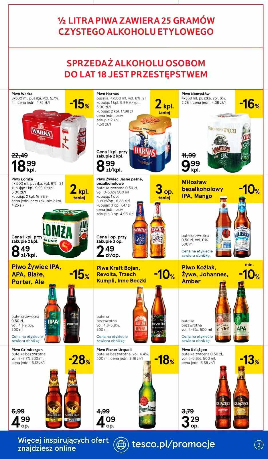 Gazetka promocyjna Tesco str. 9
