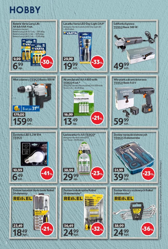 Gazetka promocyjna Tesco str. 2