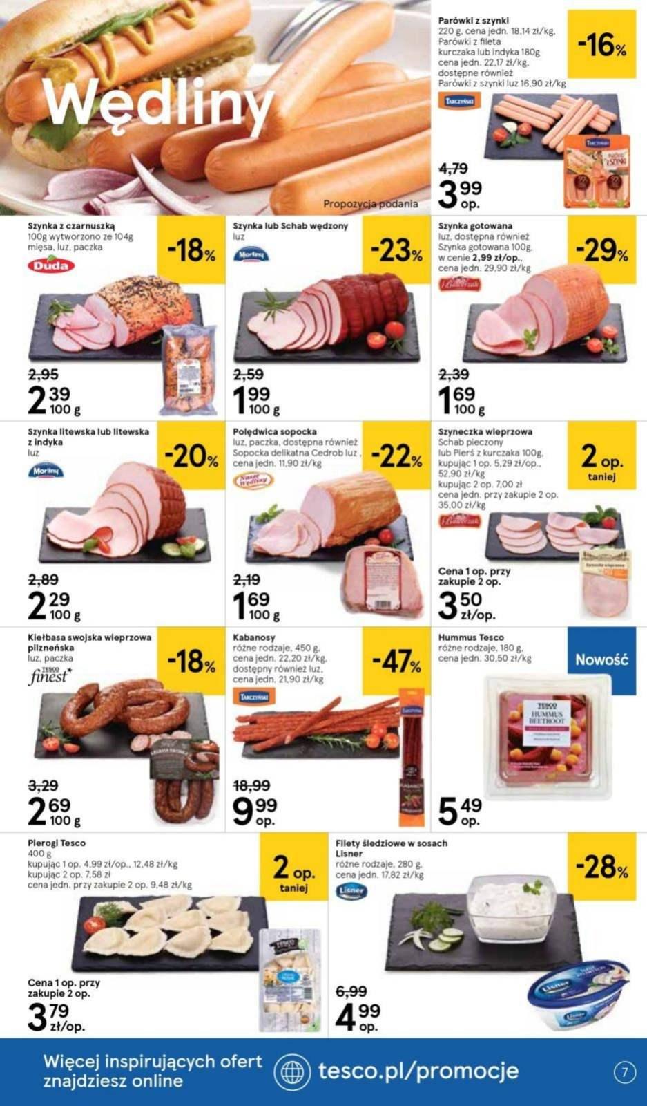 Gazetka promocyjna Tesco str. 7
