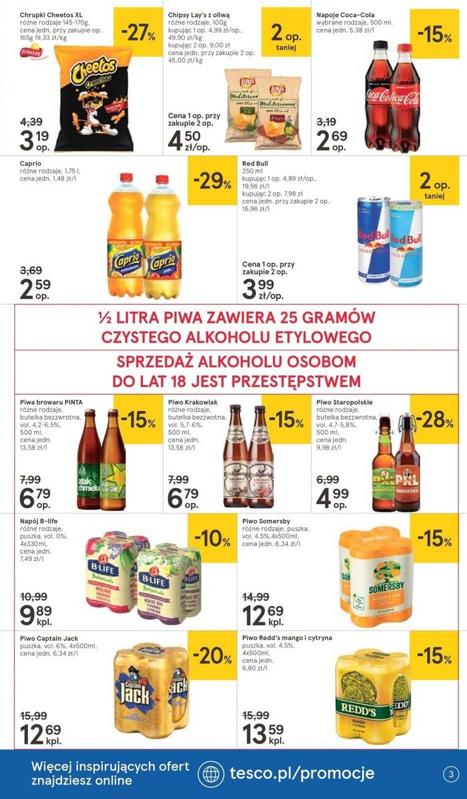 Gazetka promocyjna Tesco str. 3