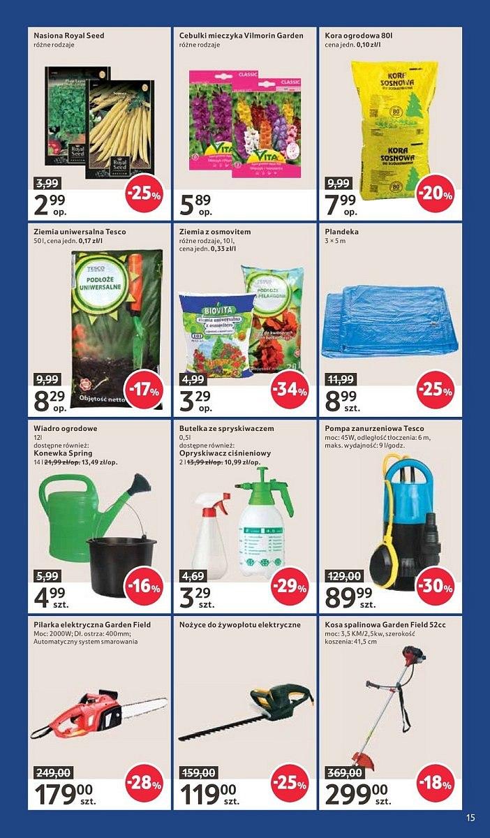 Gazetka promocyjna Tesco str. 15