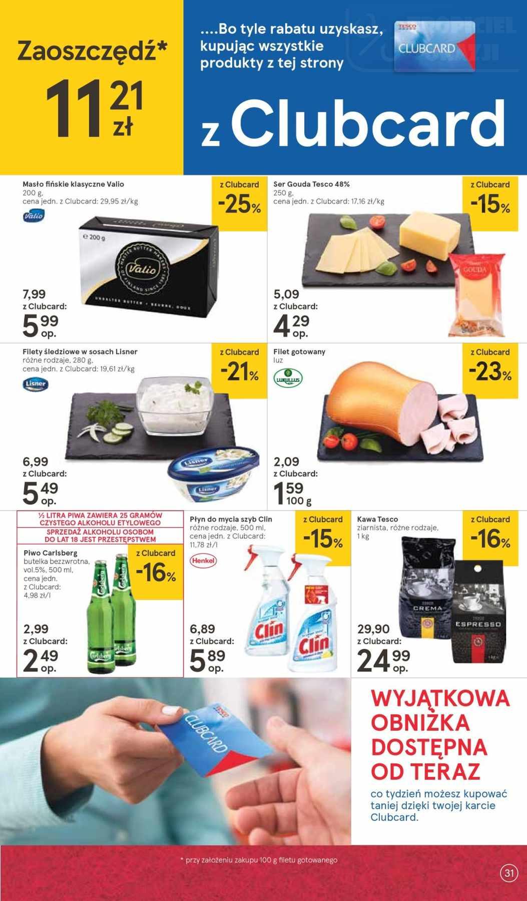Gazetka promocyjna Tesco str. 31
