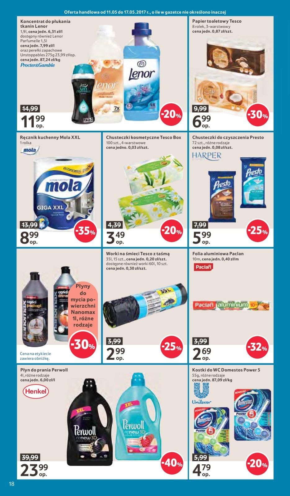 Gazetka promocyjna Tesco str. 18