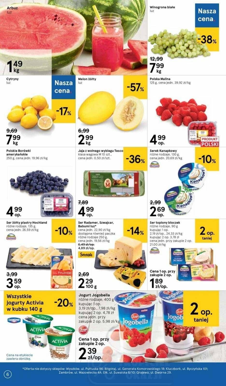 Gazetka promocyjna Tesco str. 6