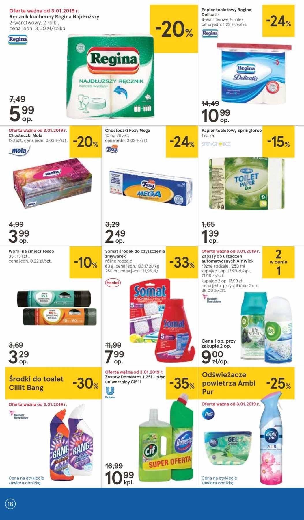Gazetka promocyjna Tesco str. 16