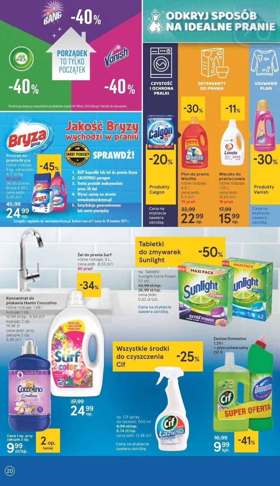 Gazetka promocyjna Tesco str. 20