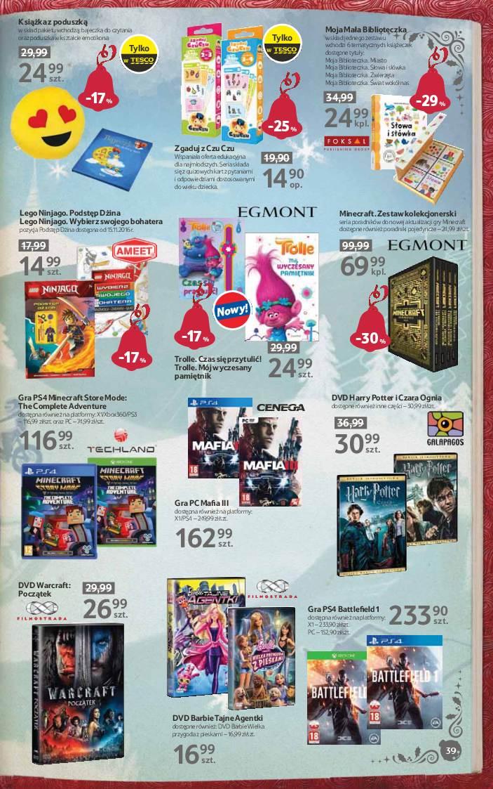 Gazetka promocyjna Tesco str. 39