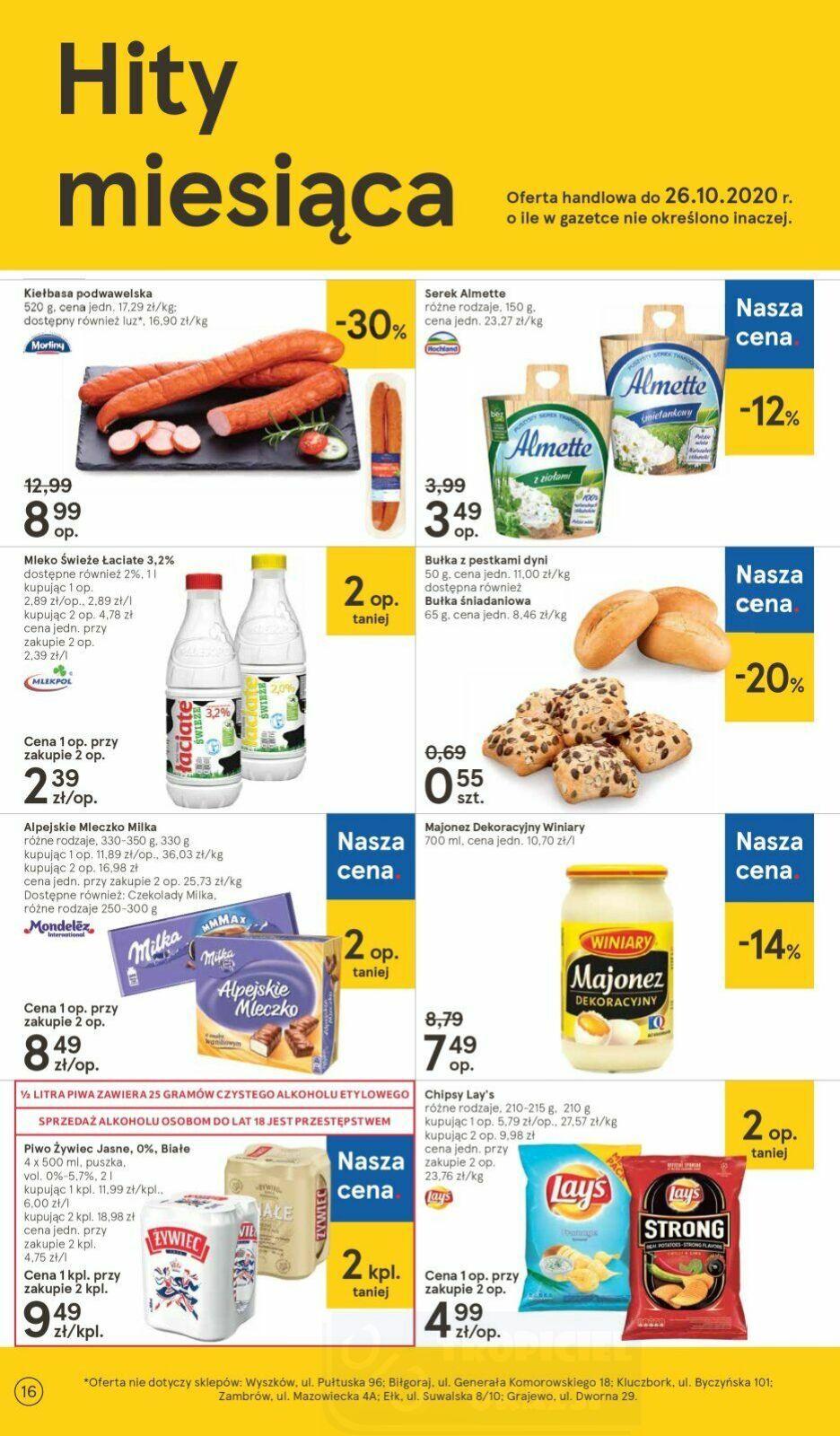 Gazetka promocyjna Tesco str. 16