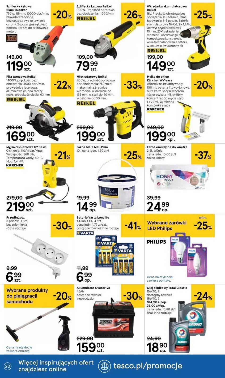 Gazetka promocyjna Tesco str. 20