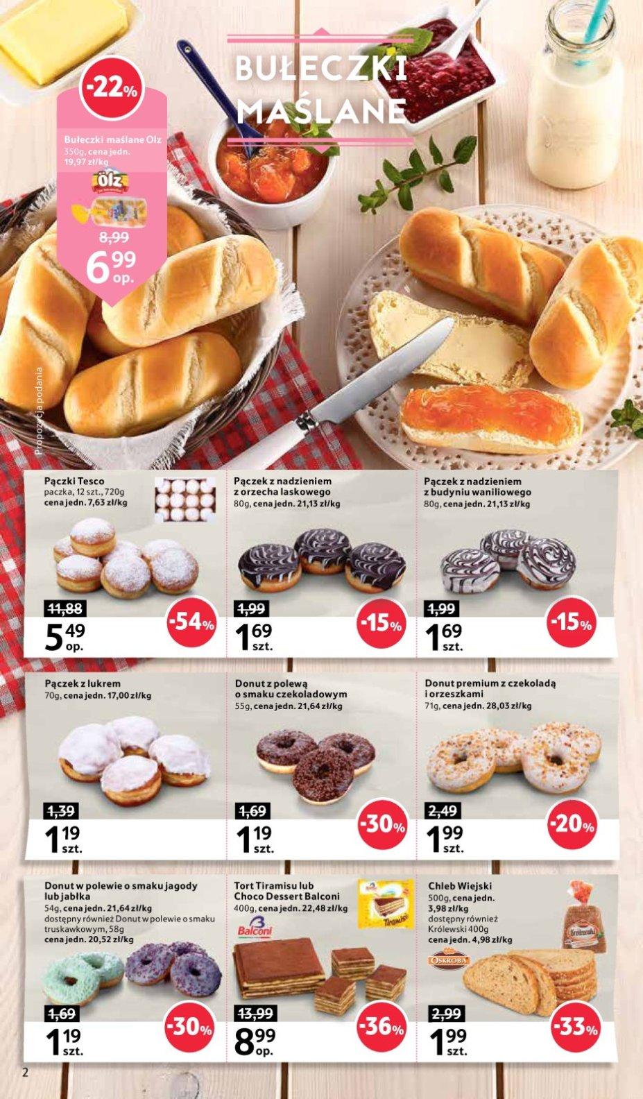 Gazetka promocyjna Tesco str. 2