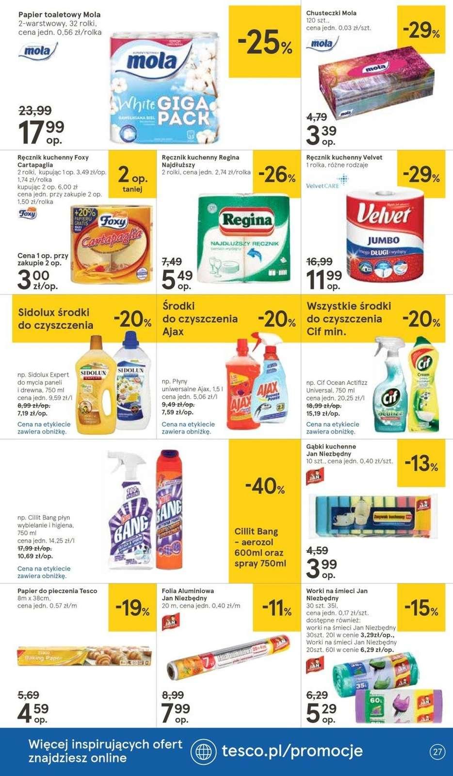 Gazetka promocyjna Tesco str. 27