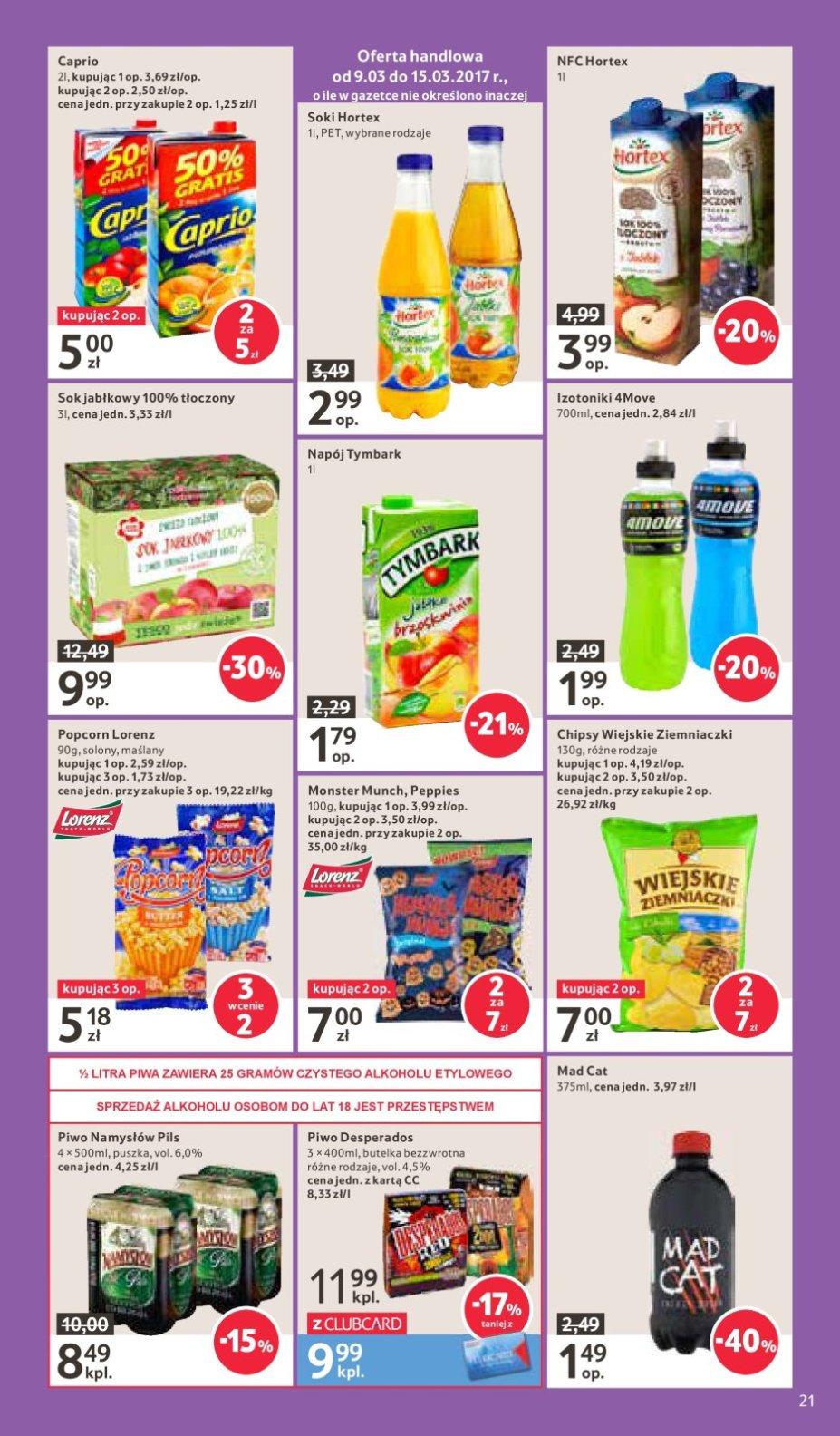 Gazetka promocyjna Tesco str. 21