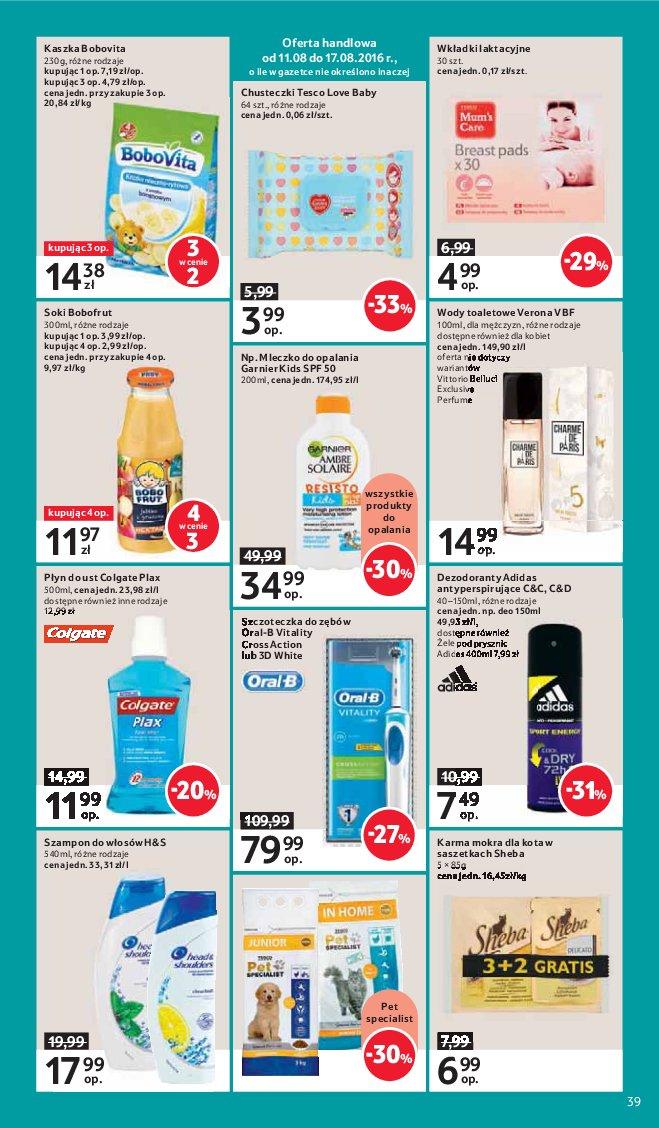 Gazetka promocyjna Tesco str. 39