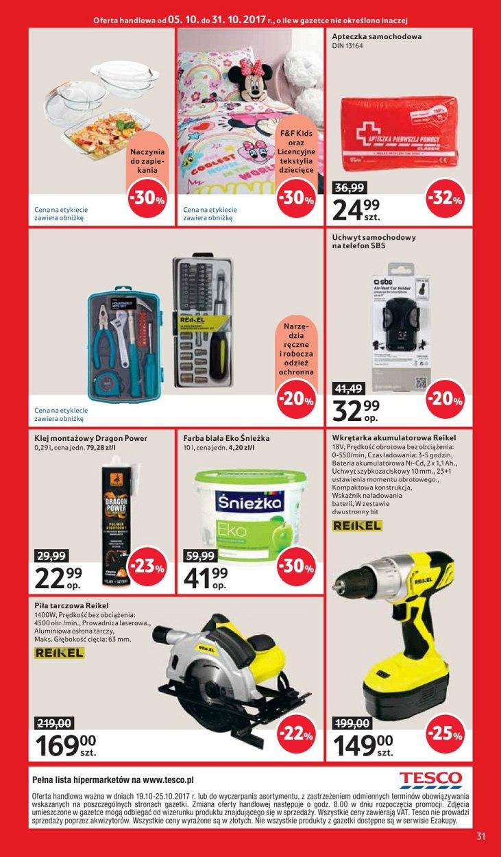 Gazetka promocyjna Tesco str. 31