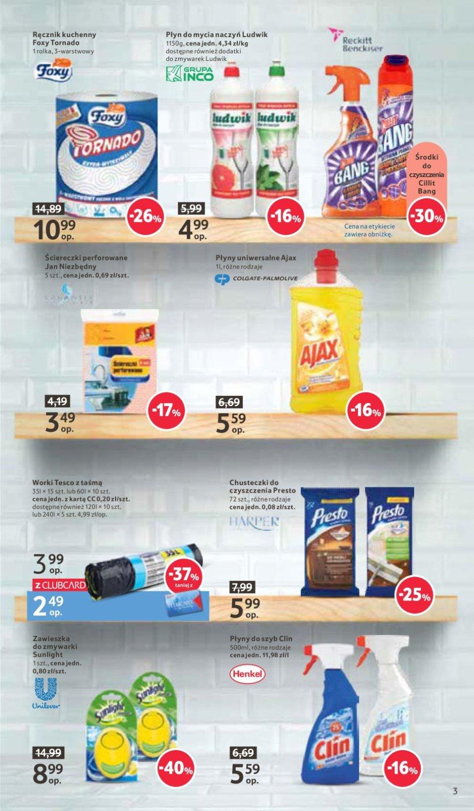 Gazetka promocyjna Tesco str. 3