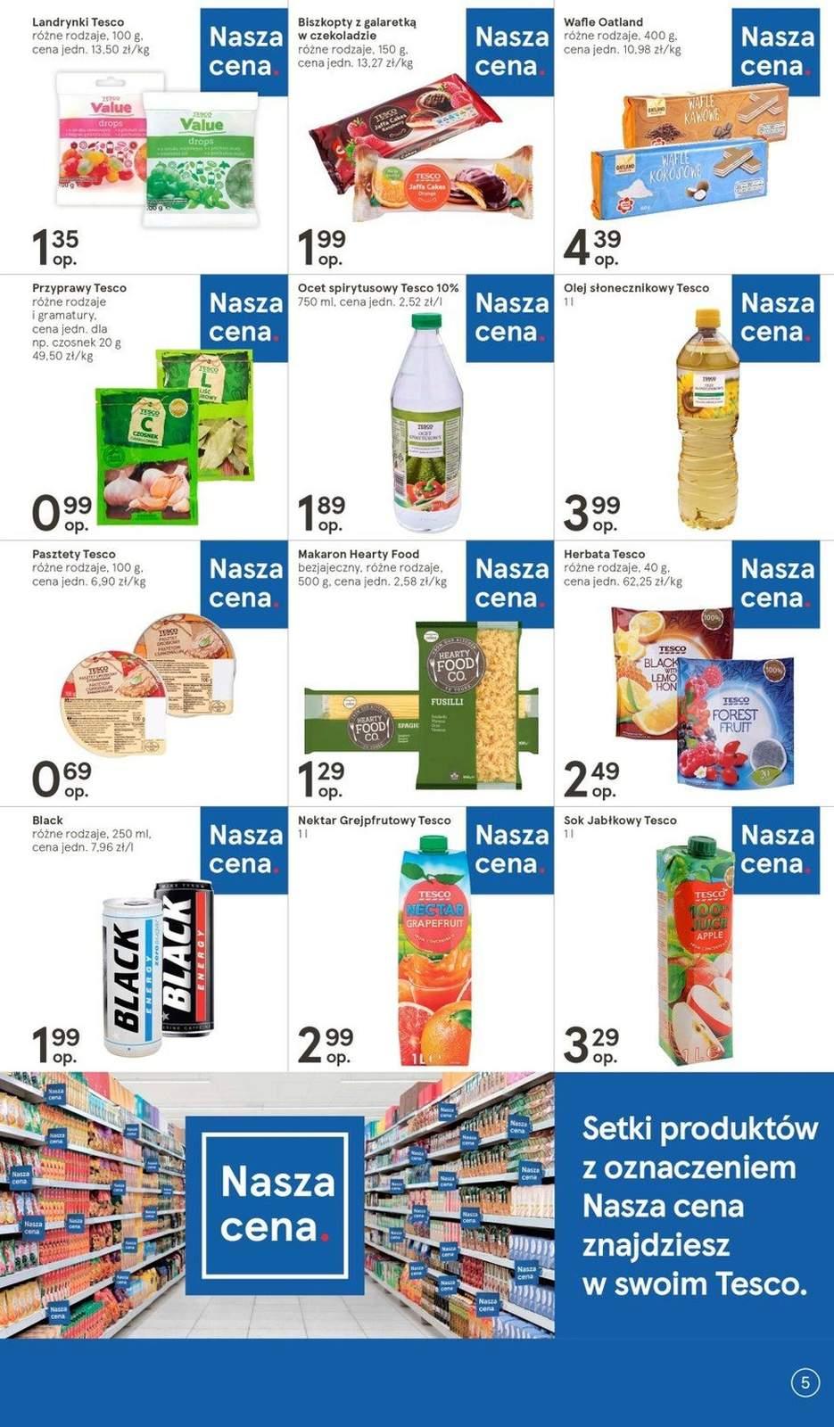 Gazetka promocyjna Tesco str. 5