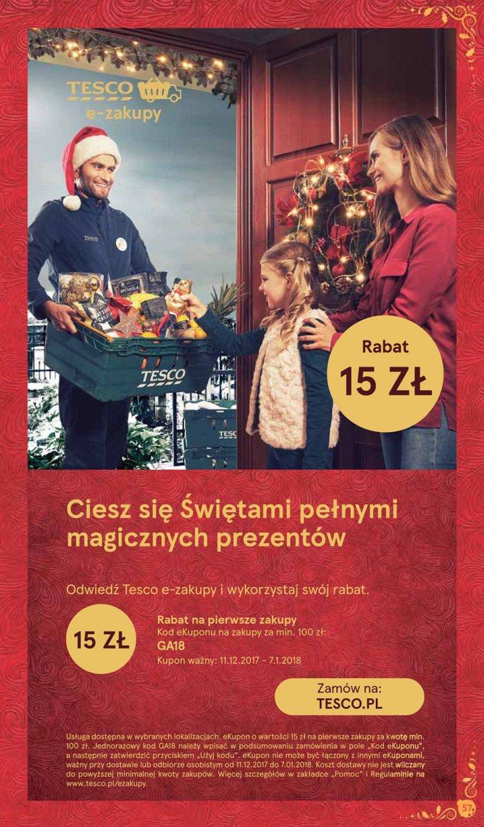 Gazetka promocyjna Tesco str. 57