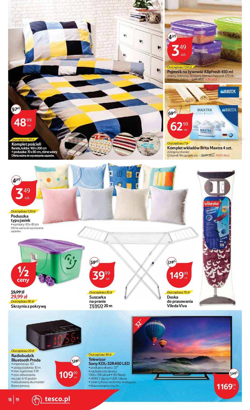 Gazetka promocyjna Tesco str. 18