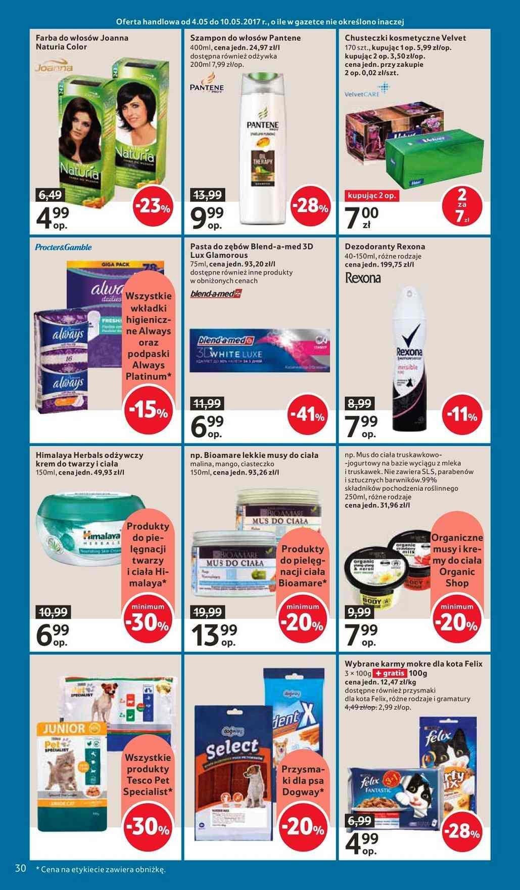 Gazetka promocyjna Tesco str. 30