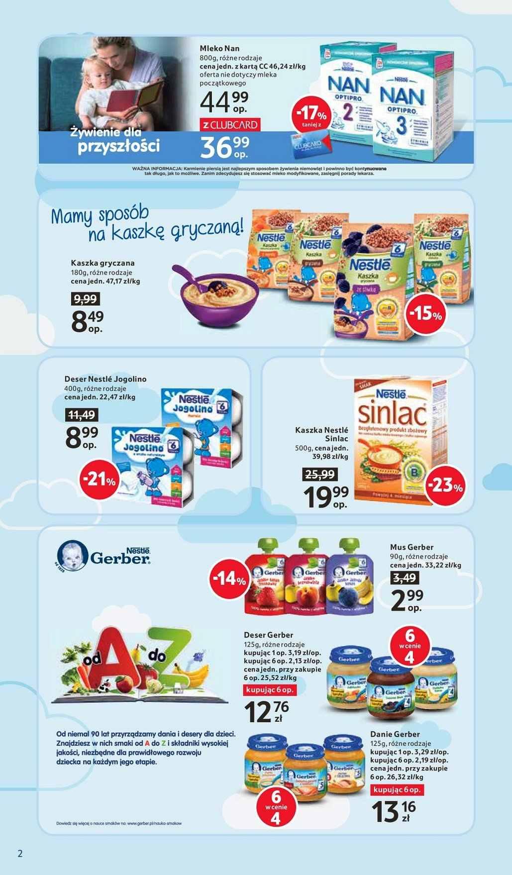 Gazetka promocyjna Tesco str. 2