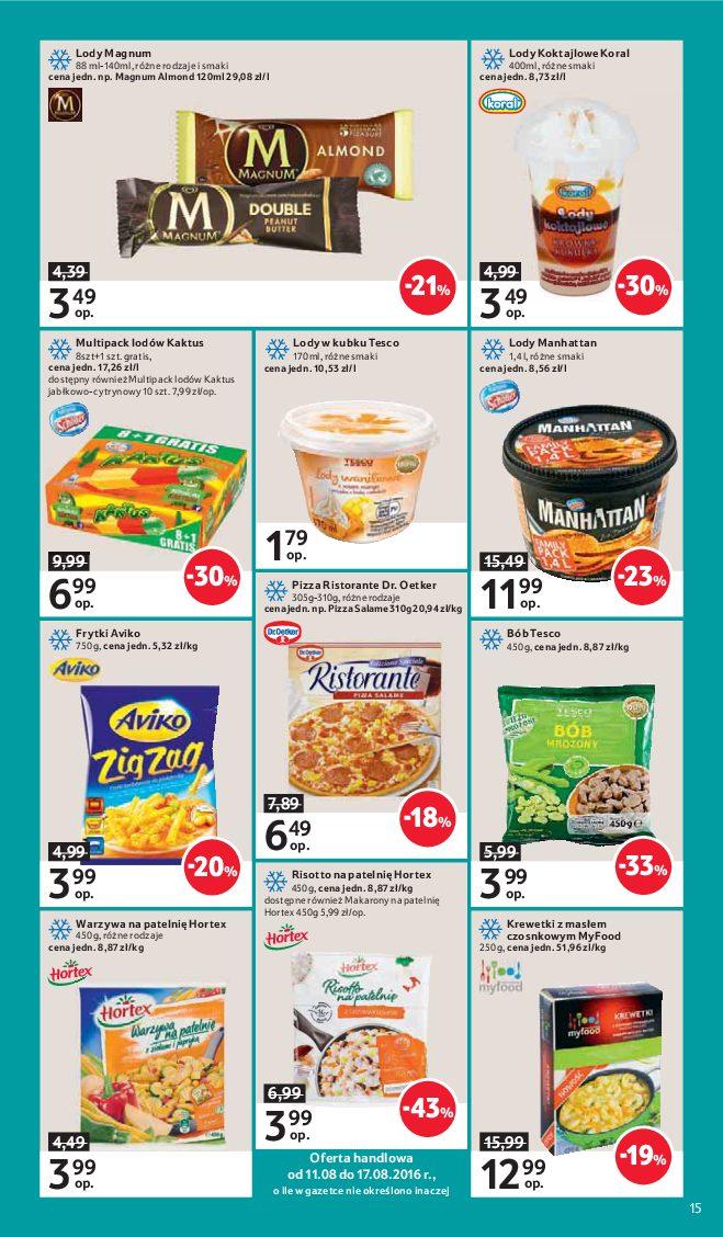 Gazetka promocyjna Tesco str. 15