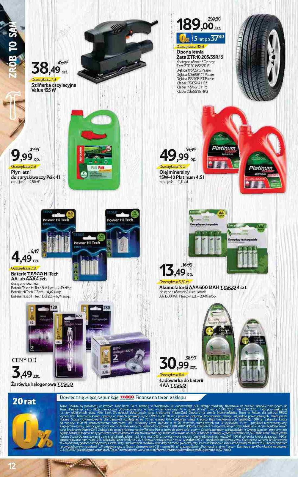 Gazetka promocyjna Tesco str. 12