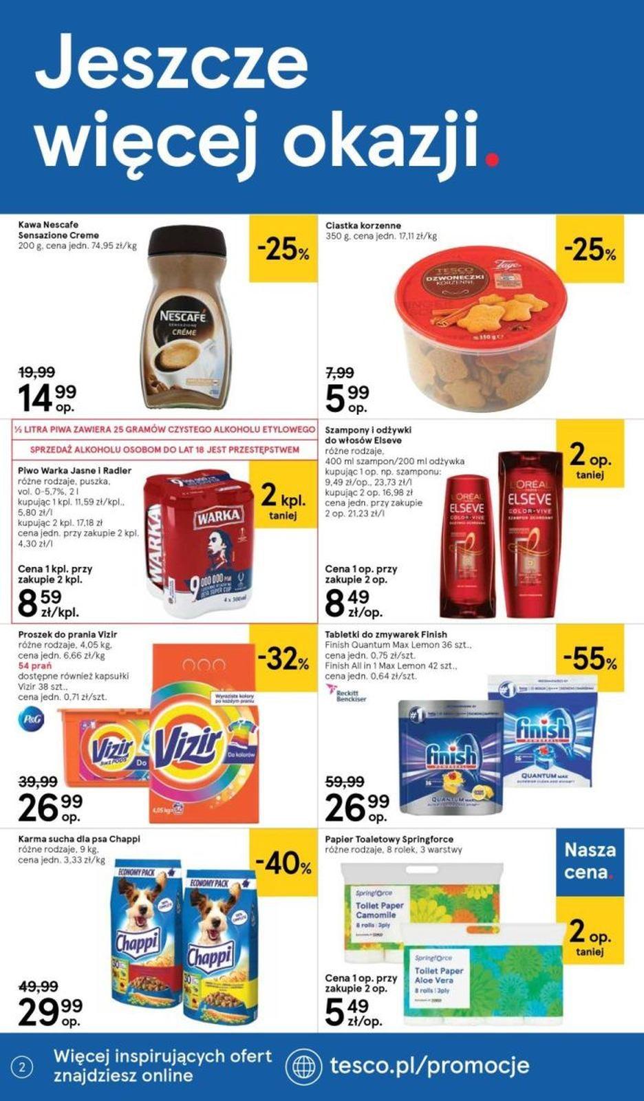 Gazetka promocyjna Tesco str. 2