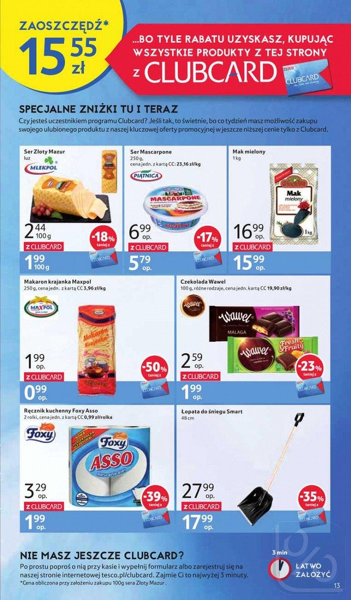 Gazetka promocyjna Tesco str. 13