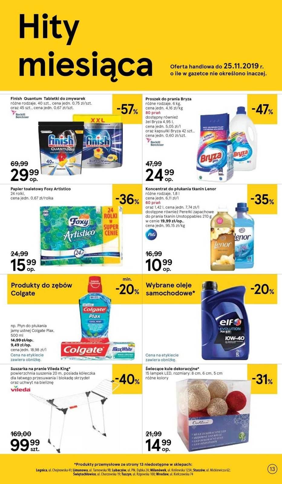 Gazetka promocyjna Tesco str. 13