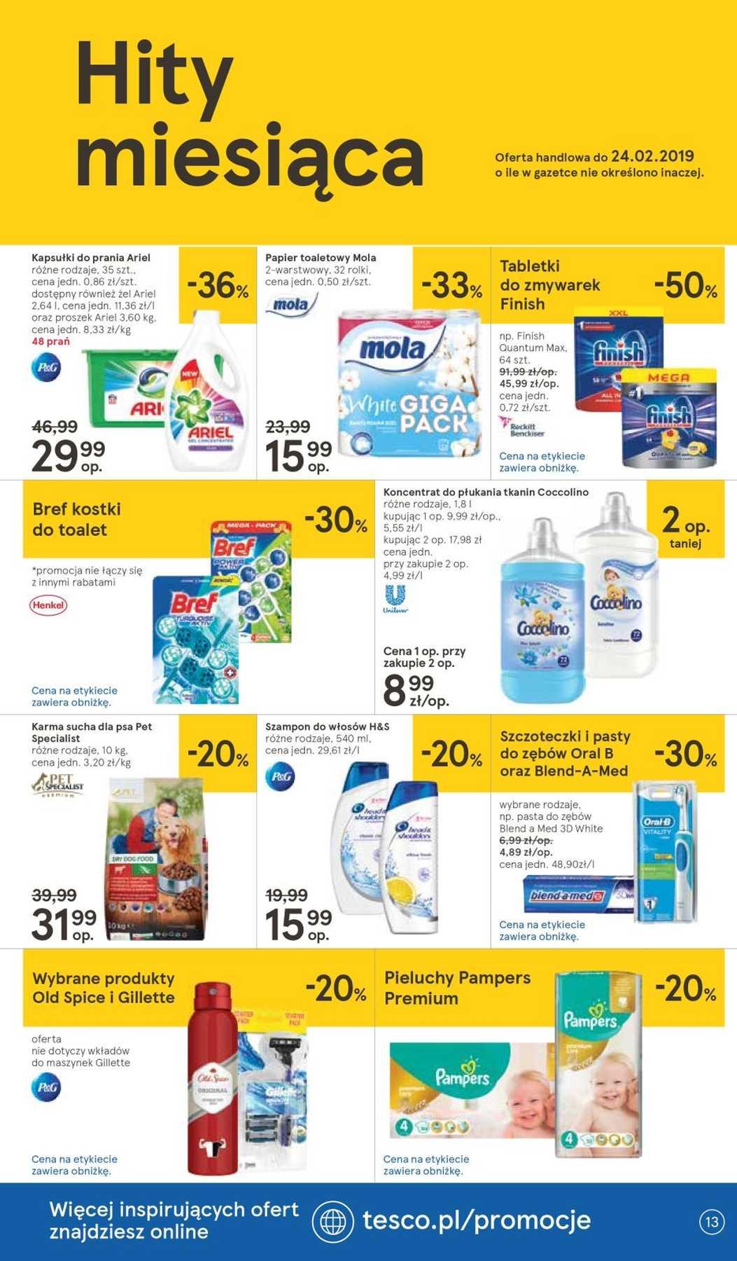 Gazetka promocyjna Tesco str. 13