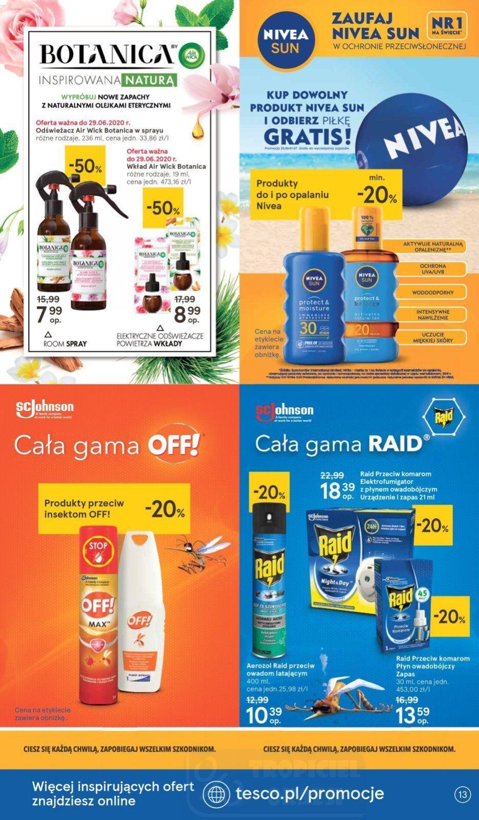 Gazetka promocyjna Tesco str. 13