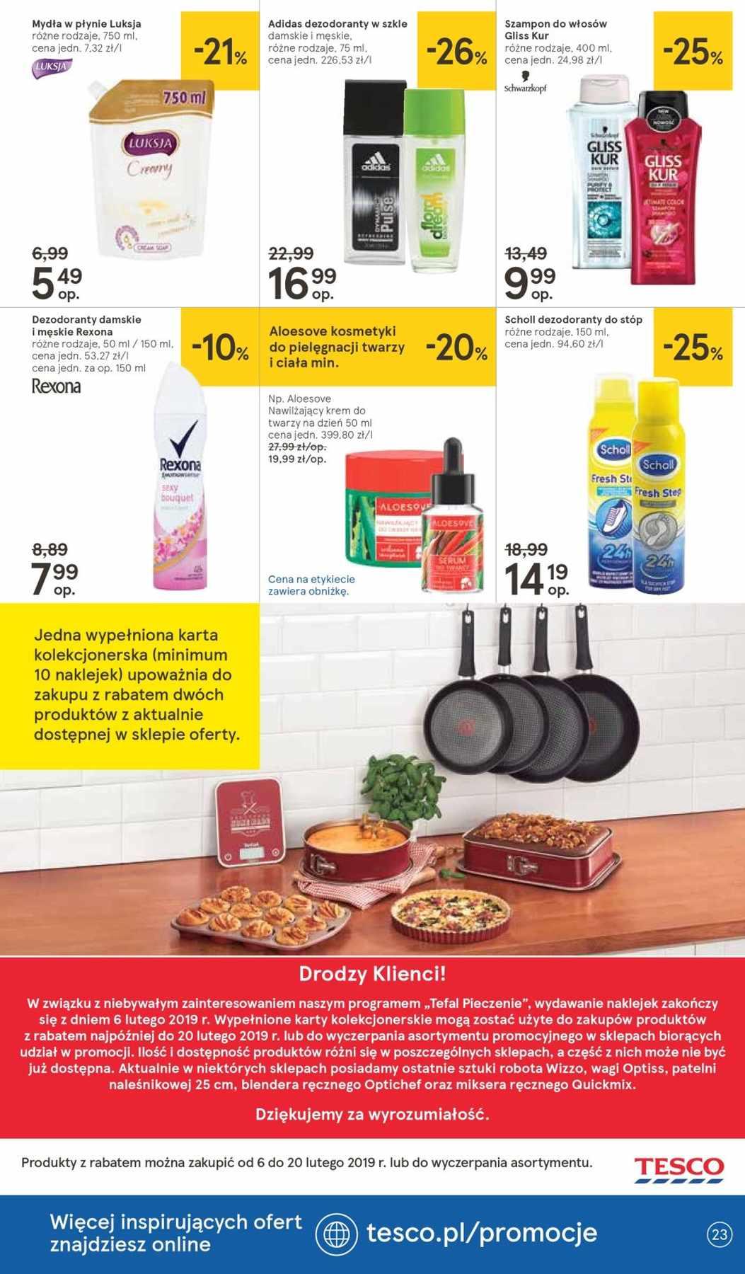 Gazetka promocyjna Tesco str. 23