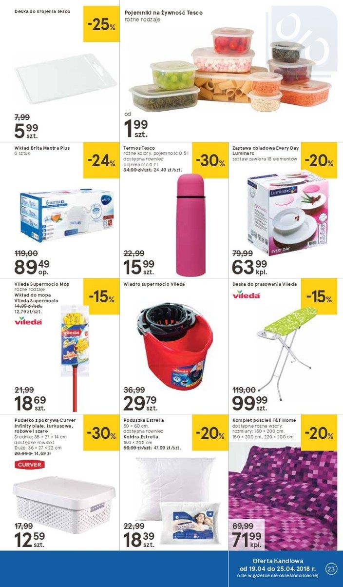 Gazetka promocyjna Tesco str. 23