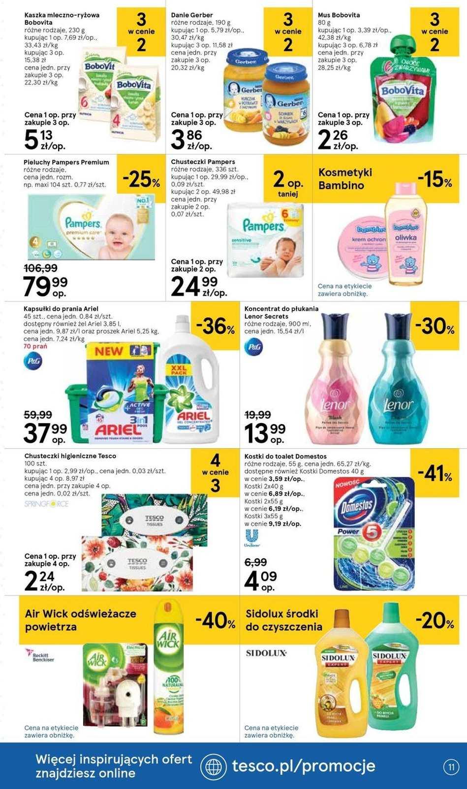 Gazetka promocyjna Tesco str. 11