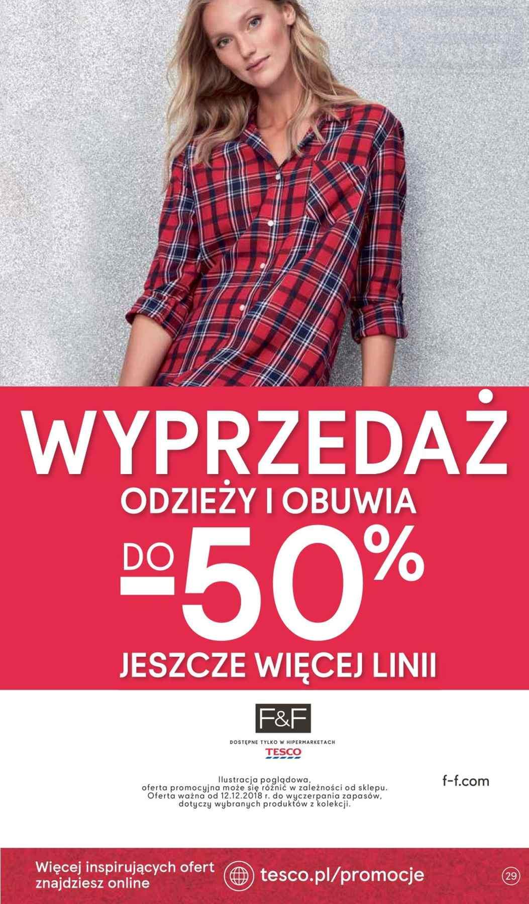 Gazetka promocyjna Tesco str. 29