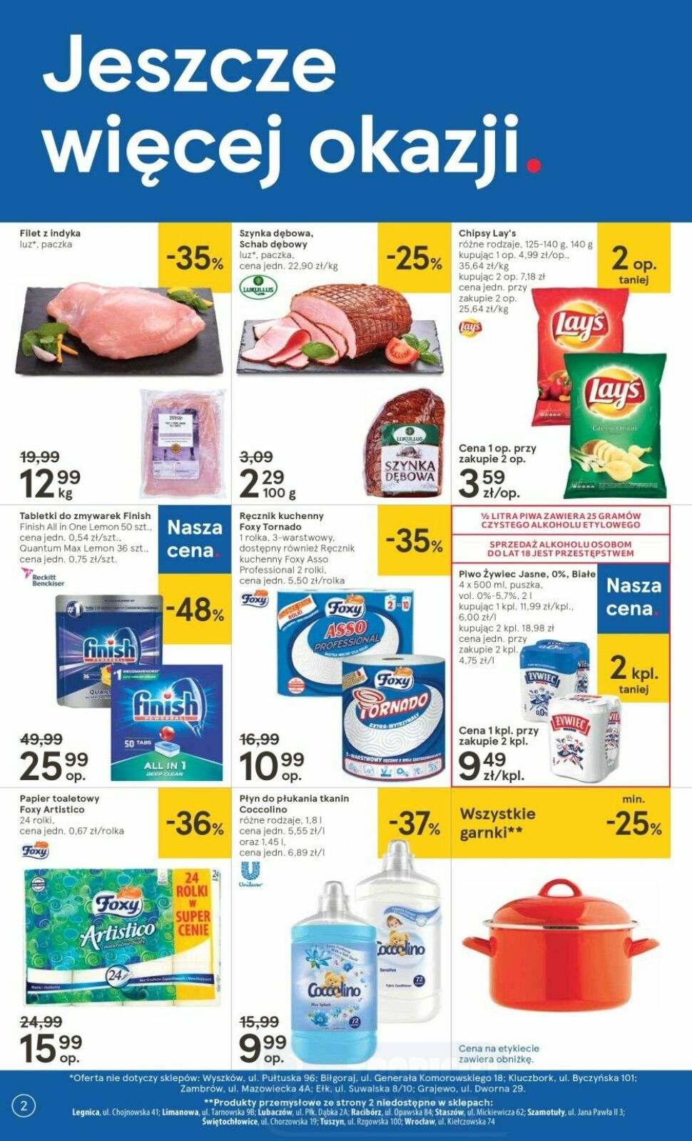 Gazetka promocyjna Tesco str. 2