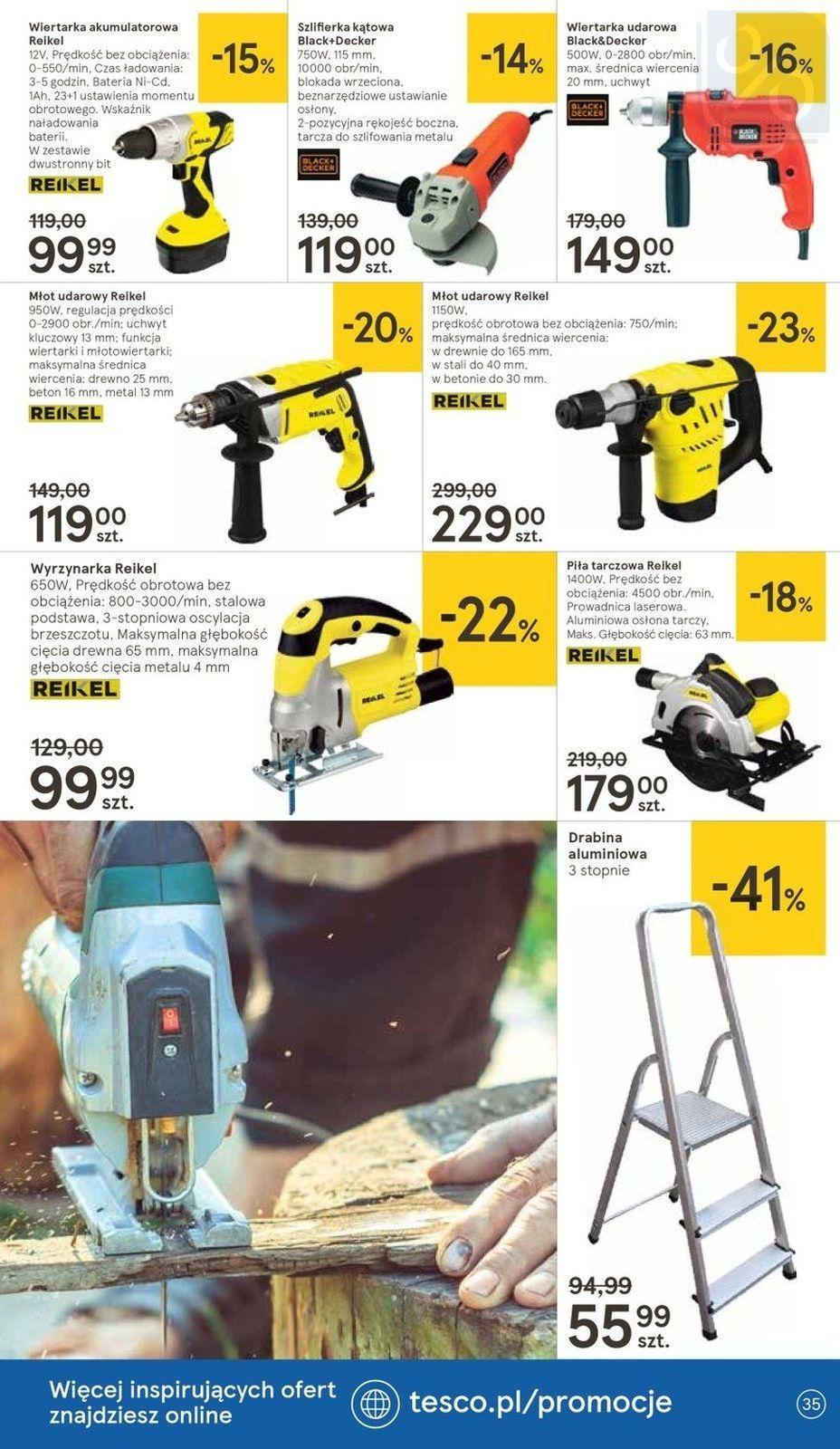 Gazetka promocyjna Tesco str. 35