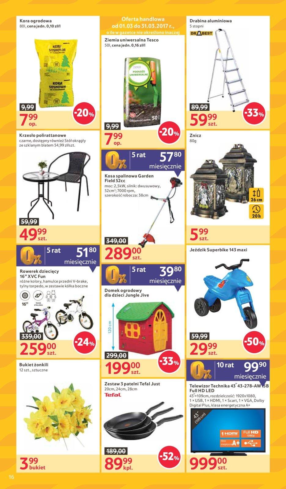 Gazetka promocyjna Tesco str. 16