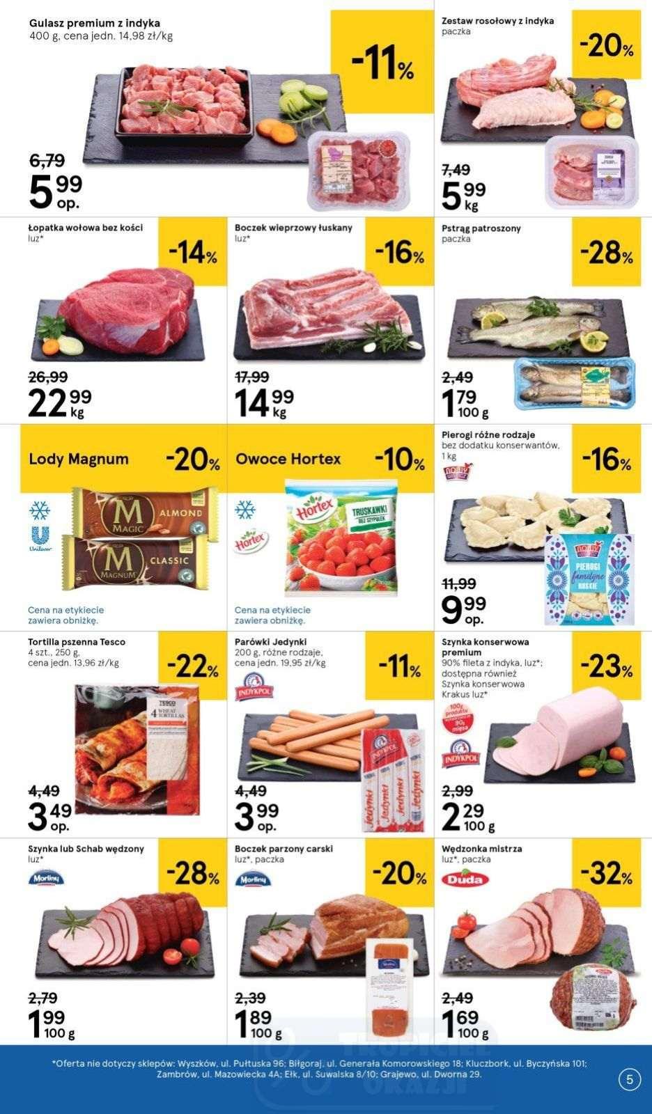 Gazetka promocyjna Tesco str. 5