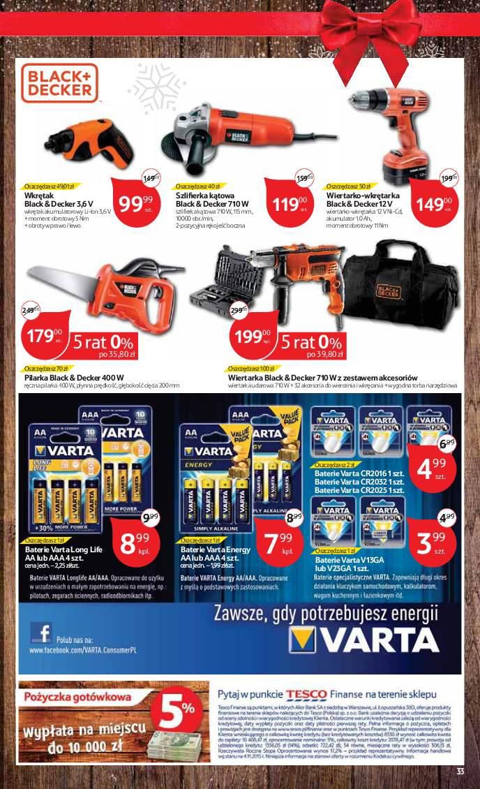 Gazetka promocyjna Tesco str. 35