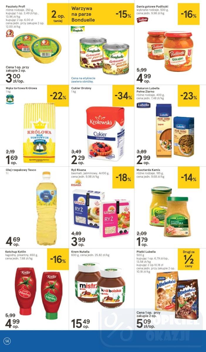 Gazetka promocyjna Tesco str. 14
