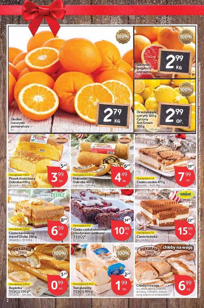 Gazetka promocyjna Tesco str. 2
