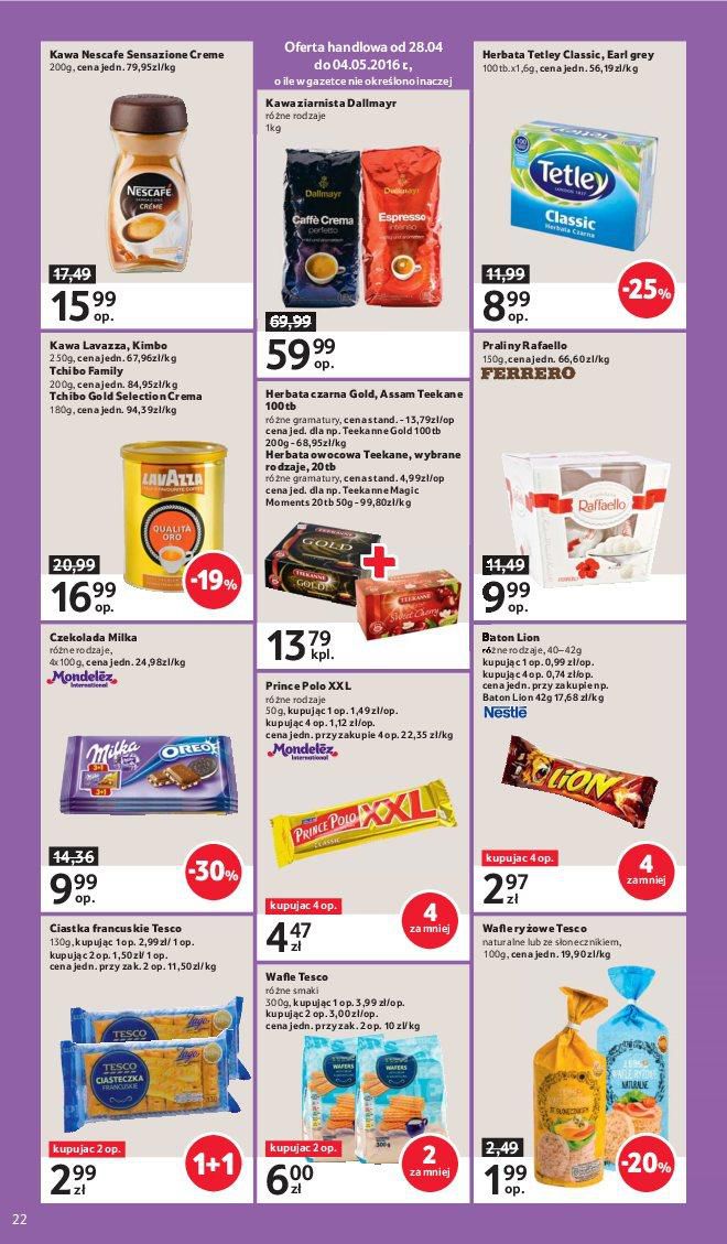 Gazetka promocyjna Tesco str. 22