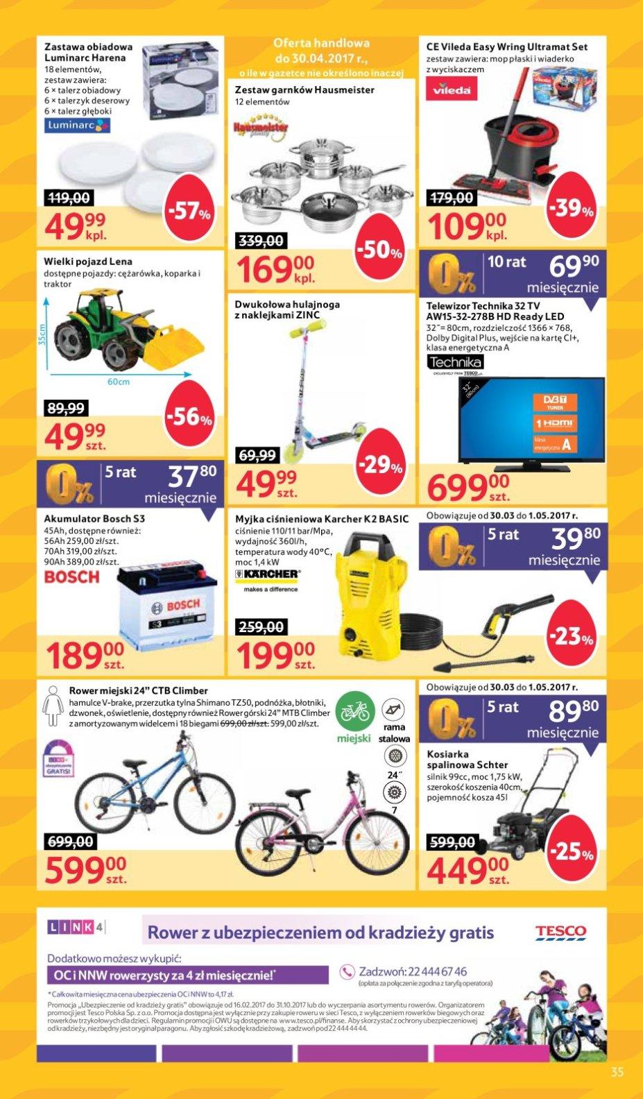 Gazetka promocyjna Tesco str. 35