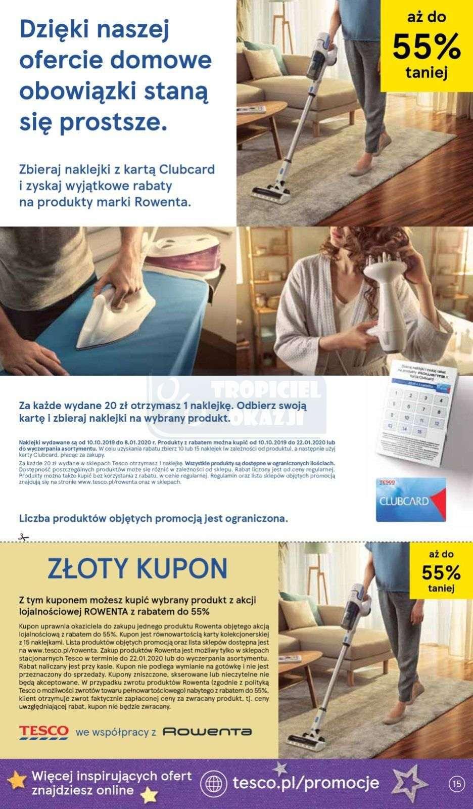 Gazetka promocyjna Tesco str. 15